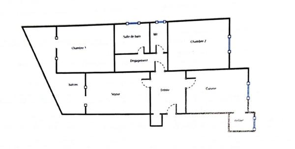 Appartement à vendre 3 pièces CUERS (83)