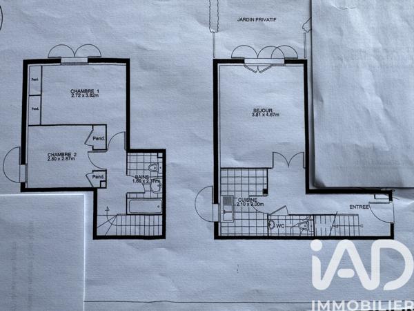 Appartement à vendre 3 pièces 63 m² Manosque