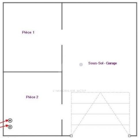 BRUNOY - MAISON AVEC JARDIN ET DOUBLE PARKING- idéalement placée.