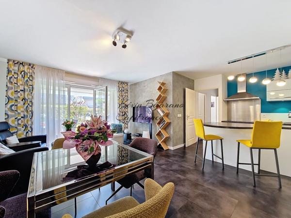 Appartement 3 pièces en rez-de-jardin avec garage double – Saint-Julien-en-Genevois