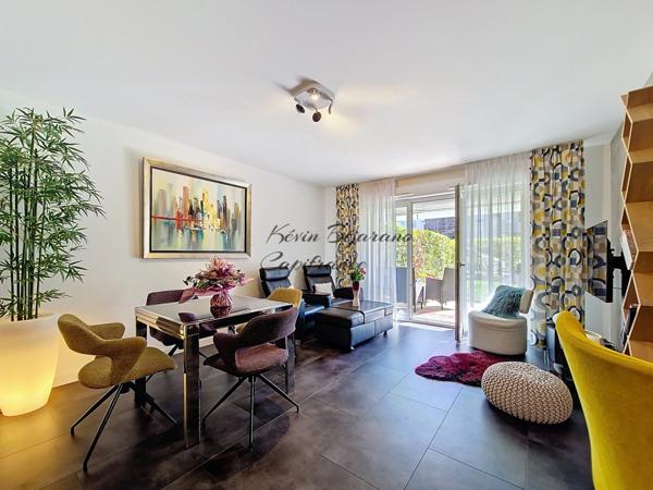 Appartement 3 pièces en rez-de-jardin avec garage double – Saint-Julien-en-Genevois
