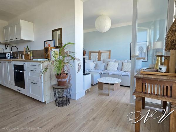 APPARTEMENT T2 BIS - ESPACE LUMINEUX – 2ème LIGNE MER