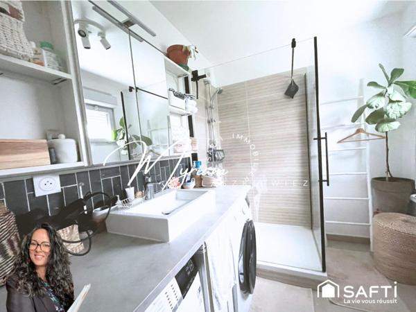 À Antony, dans une rue tranquille, une maison récente (2021 – RT2012)