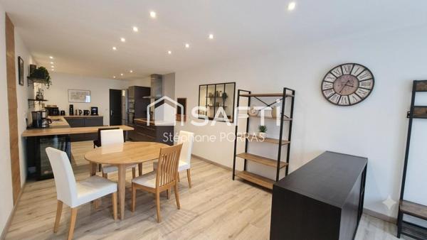Maison 130m² Bordeaux : jardin, patio, 2 bureaux !