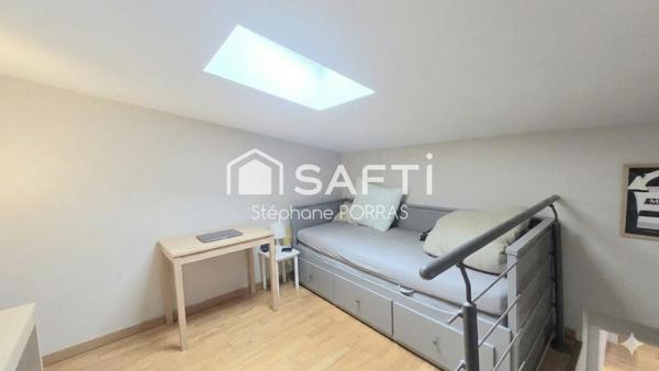 Maison 130m² Bordeaux : jardin, patio, 2 bureaux !