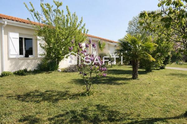Maison plain-pied  - 3 chambres -  jardin - garage