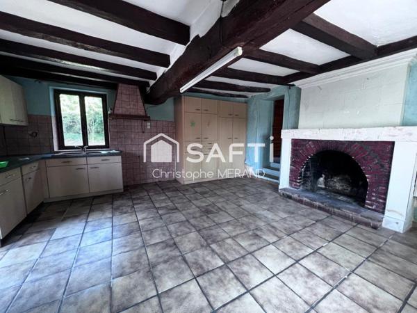 Maison en pierre a la campagne