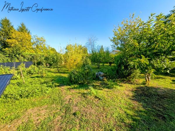 À vendre – Maison de plain-pied avec terrain de 1250 m² – AGONAC (24460)