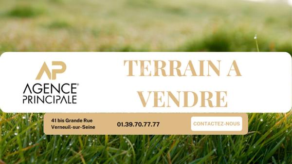 Terrain Verneuil Sur Seine 766 m2 €315 000 ** - Référence 1110