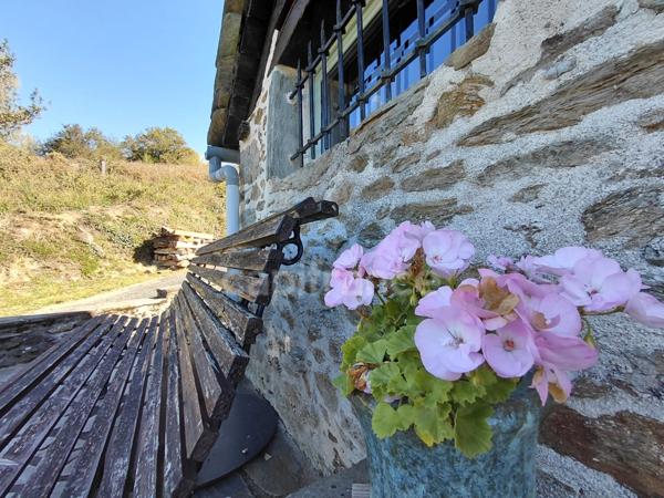 Maison de caractère avec vue imprenable sur la vallée du Lot – Vieillevie (15)