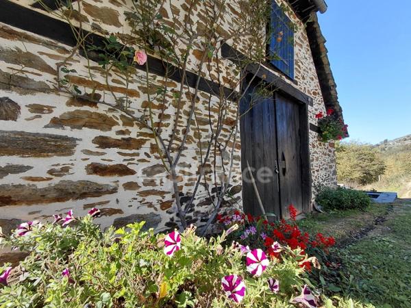 Maison de caractère avec vue imprenable sur la vallée du Lot – Vieillevie (15)