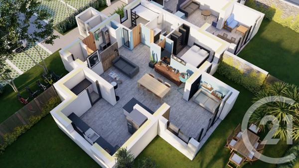 Appartement T3 à vendre  3 pièces - 72,88 m2 LUMIO - 202