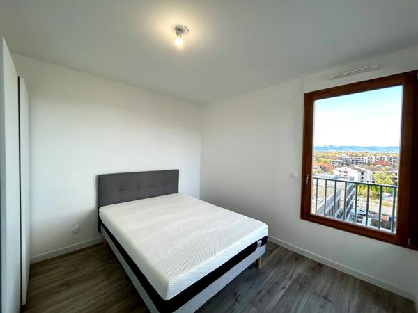 Appartement à louer 2 pièces meublé avec balcon et vue sur le Salève - AMBILLY (74)