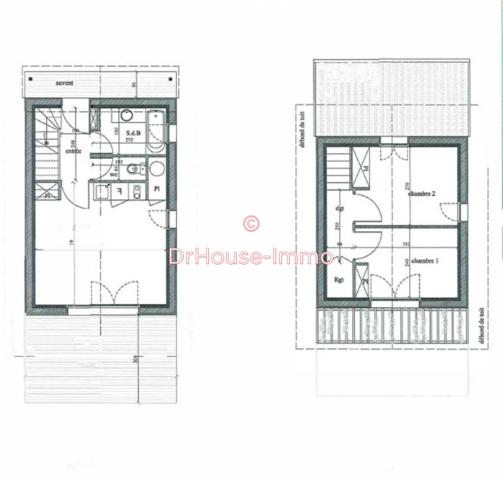 Maison à vendre 3 pièces de 44 m²