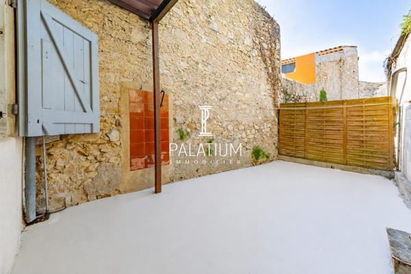 Appartement T2 rénové avec cour et cave voutée
