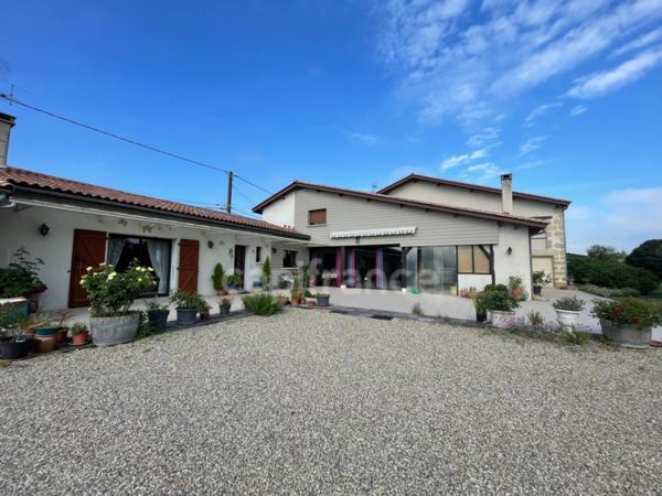 Maison 6 chambres, piscine, hangar à MARMANDE (47)