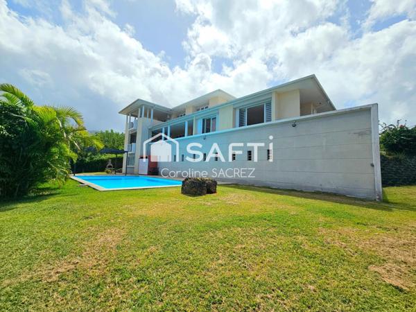 Propriété d’exception avec vue mer et dépendance – Quartier Grand Fonds, Case-Pilote