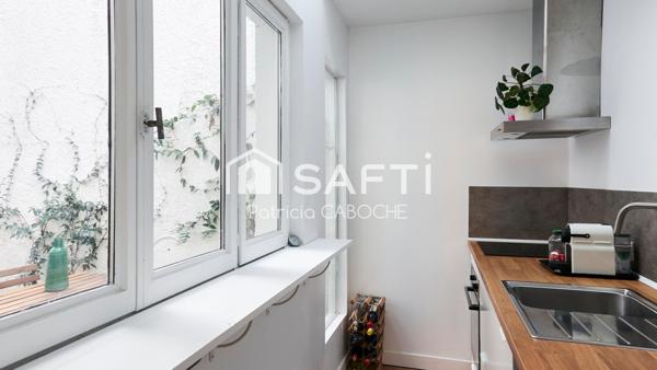 Echoppe rénovée avec terrasse 3 chambres