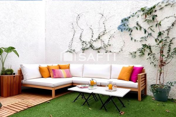 Echoppe rénovée avec terrasse 3 chambres