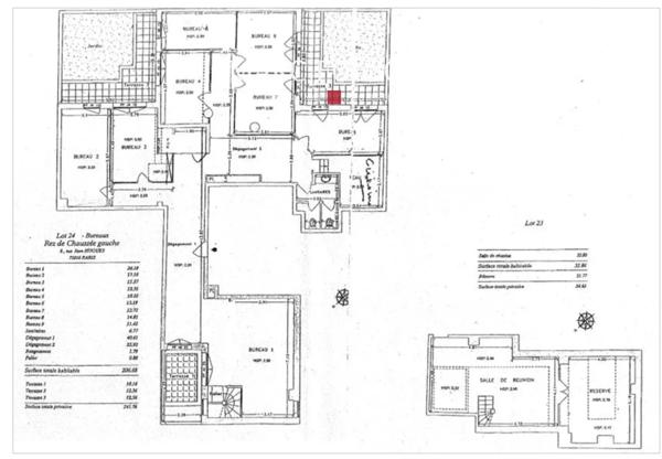 Paris XVI – Victor Hugo / Foch – Bureaux 259 m²