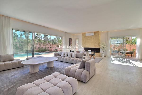 À vendre villa neuve dans un domaine golfique à Marrakech
