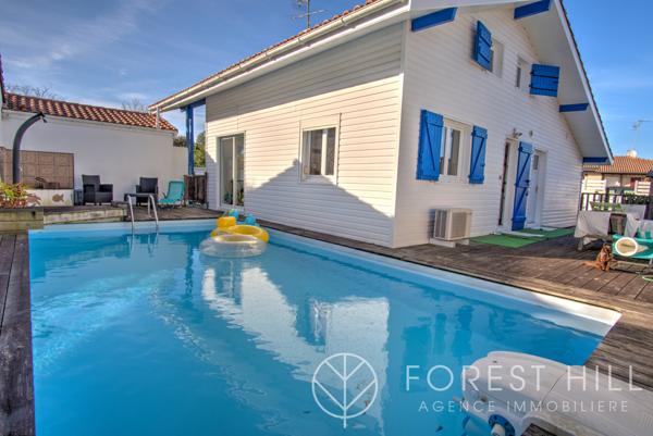 La Teste-de-Buch (33260) Maison avec 3 chambres et studio indépendant