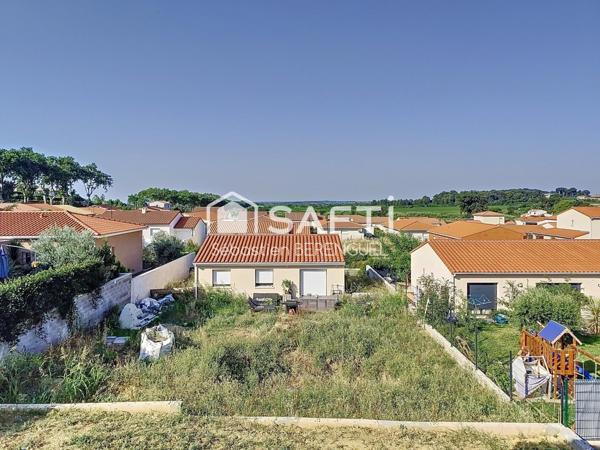 Maison neuve avec garage piscine, confort du plain pied,4 chambres, finitions en cours
