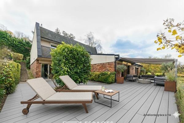 Maison d’architecte avec patio intérieur
