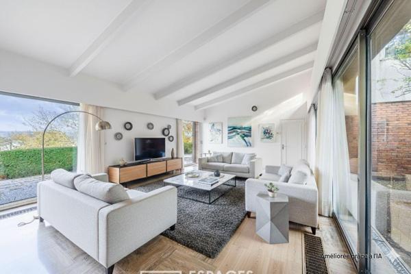 Maison d’architecte avec patio intérieur