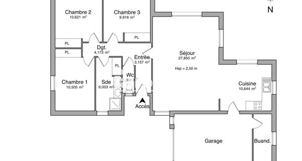 Location Maison 4 pièces 84.27 m² - Rasteau 84110
