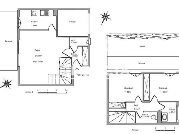 Location Maison 3 pièces 79.24 m² - SAINTE MAXIME PARK Sainte Maxime 83120