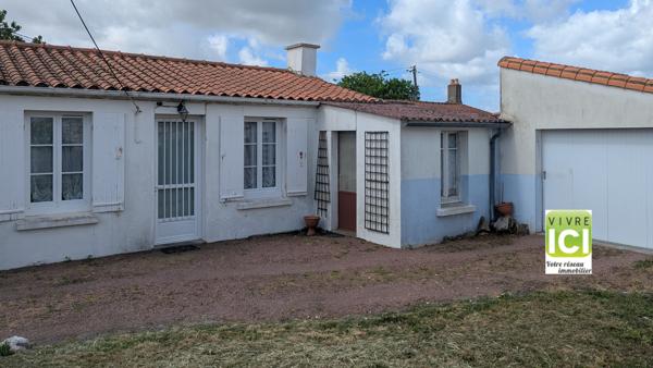 Maison Plain pied 2 ch - La Chapelle Basse Mer