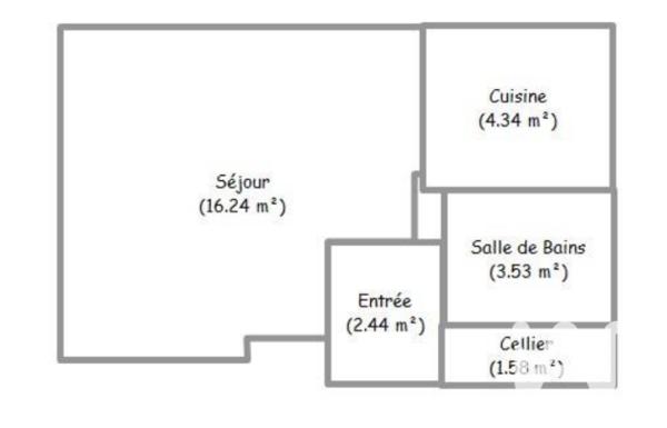 Appartement à vendre 1 pièce 28 m² Rambouillet