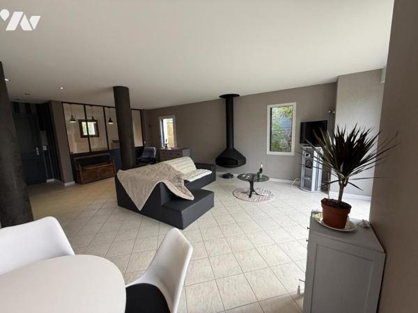 MAISON FAMILIALE 4 CHAMBRES BUREAU JARDIN GARAGE SAINT SERVAN 35400