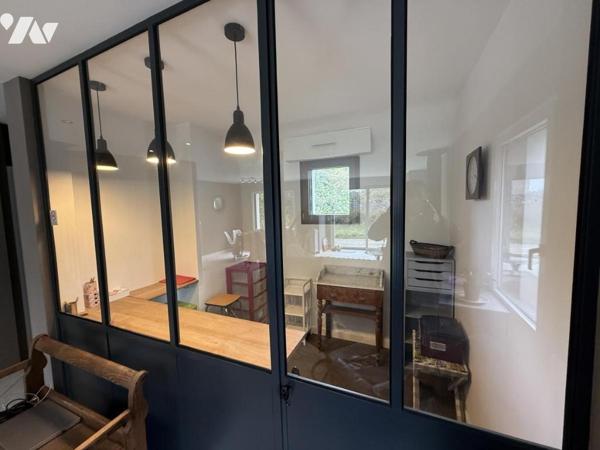 MAISON FAMILIALE 4 CHAMBRES BUREAU JARDIN GARAGE SAINT SERVAN 35400