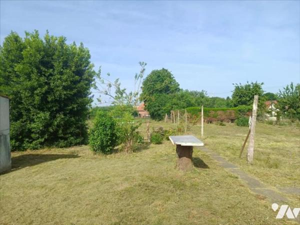 Commune de PREMONT : plain pied 2ch - jardin - garage