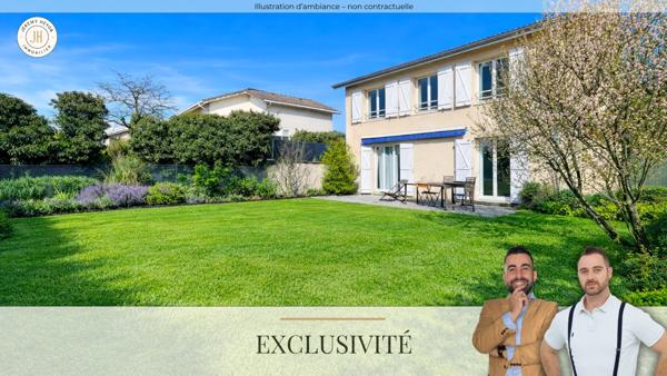 À vendre - Maison mitoyenne 1 côté, 5 pièces située à Charvieu-Chavagneux (38230)