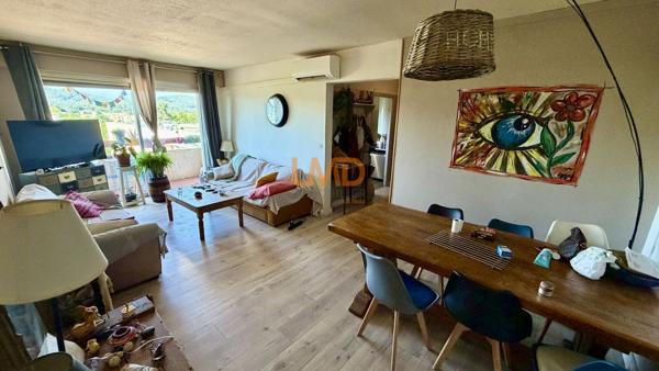 Draguignan – Appartement T4 de 81 m² avec balcon, cave et parking