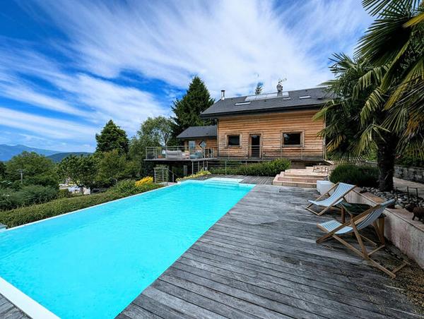 Chalet Pugny Chatenod 5 pièces 220 m2 - vue lac panoramique