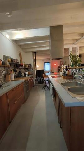 Maison type loft industriel 150 m² + gîte rénové 25 m2 – revenu locatif 1 000 €/mois