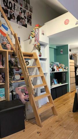 Maison type loft industriel 150 m² + gîte rénové 25 m2 – revenu locatif 1 000 €/mois