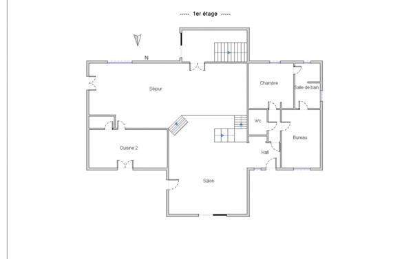 69110 SAINT FOY LES LYON - MAISON + APPARTEMENT - PISCINE - GARAGE - JARDIN - VUE PANORAMIQUE - PROCHE DES COMMODITES - CALME