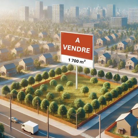 TERRAIN DE 1 700 m²