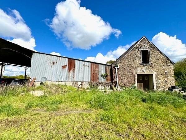 HANGAR de 700 m2 couverts + Hangar ouvert de 280 m2 + Dépendance sur 8650 m2 de terrain agricole