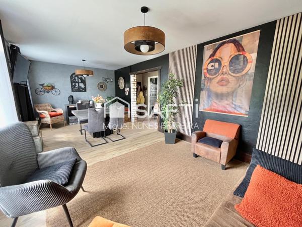 Maison plain-pied 4 chambres avec sous-sol complet