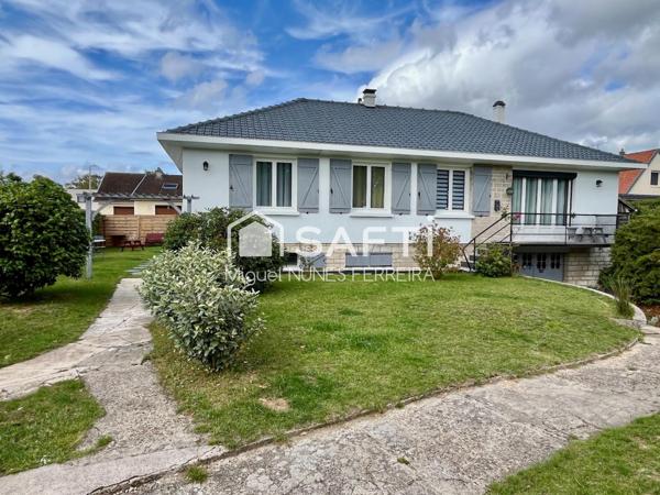 Maison plain-pied 4 chambres avec sous-sol complet