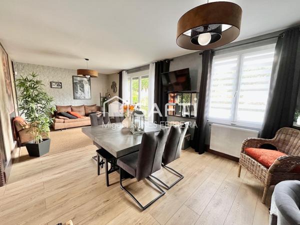 Maison plain-pied 4 chambres avec sous-sol complet