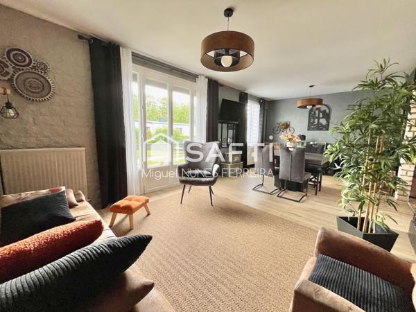 Maison plain-pied 4 chambres avec sous-sol complet