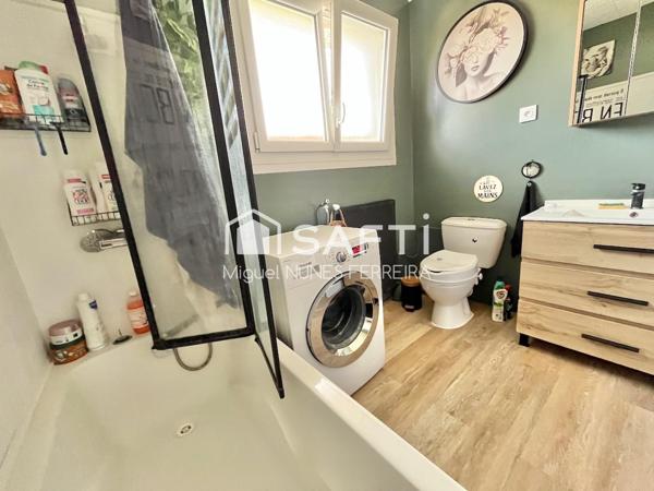 Maison plain-pied 4 chambres avec sous-sol complet
