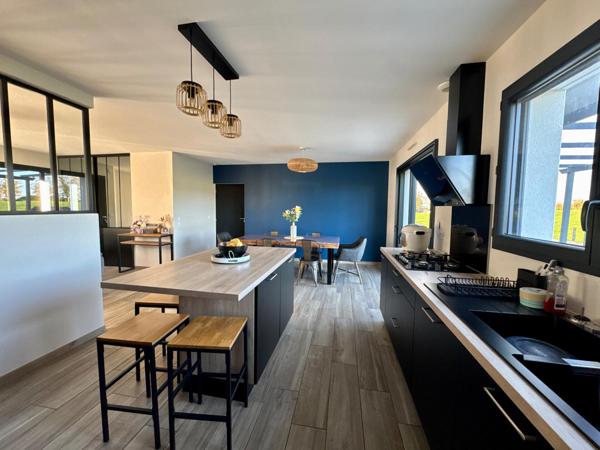 Pavillon de plain-pied intégral 3 chambres + bureau